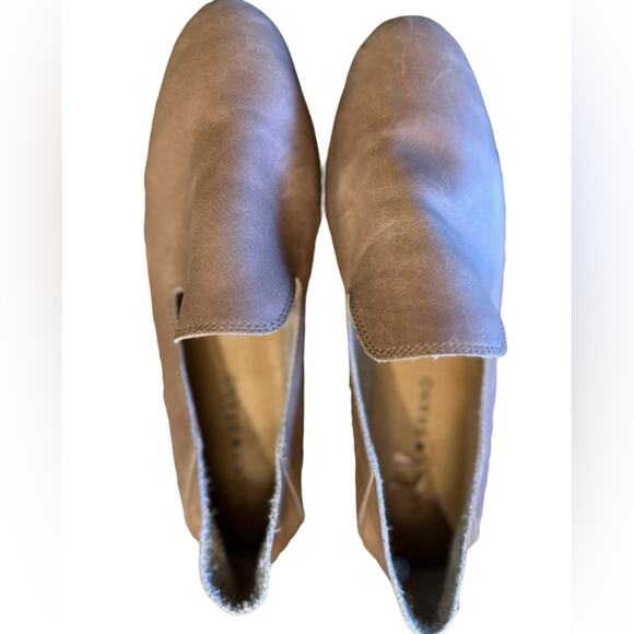 Lucky Brand Cahill Women’s 7.5 Natural Leather Super Soft Flats - Picture 2 of 8